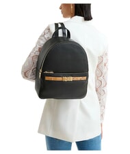ALVIERO MARTINI PRIMA CLASSE CHIC SOUL Rucsac cu buzunar frontal, din piele negru - Genți femei - 2