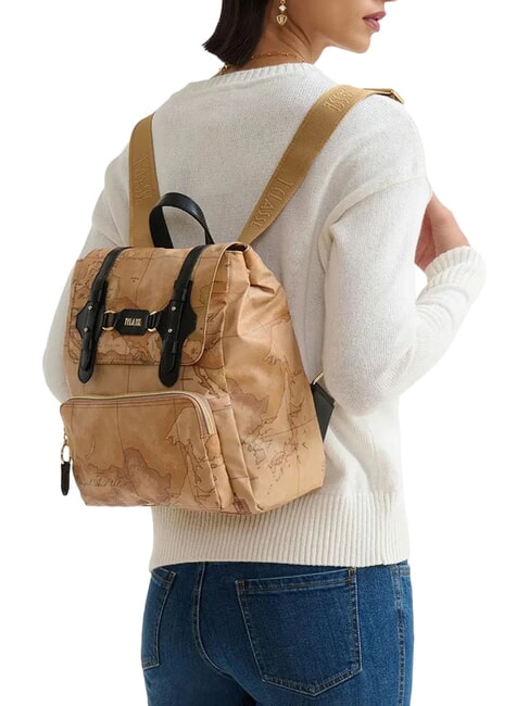 SOFT FUSION Rucsac cu buzunar frontal negru - Genți femei
