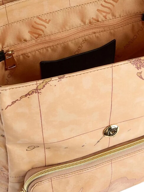 SOFT FUSION Rucsac cu buzunar frontal negru - Genți femei