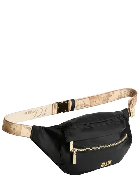 NYLON ECO VIBE Borsetă cu buzunar frontal negru - Borsete de br&acirc;u