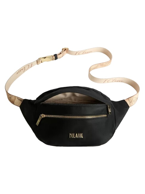 NYLON ECO VIBE Borsetă cu buzunar frontal negru - Borsete de br&acirc;u