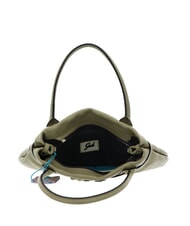 GABS ELIF Geantă tip clutch din piele de mărime medie cu curea de umăr celadon - Genți femei - 4