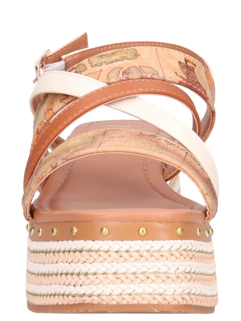 GEO Sandale cu platformă 39 cm NATURAL - Pantofi femei