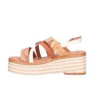ALVIERO MARTINI PRIMA CLASSE GEO Sandale cu platformă 39 cm NATURAL - Pantofi femei - 3