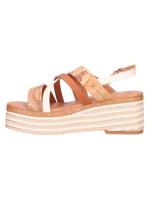GEO Sandale cu platformă 39 cm NATURAL - Pantofi femei