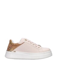 ALVIERO MARTINI PRIMA CLASSE GEO JUNIOR Adidași cu șireturi bijuterie bej geometric nud - Pantofi femei - 2