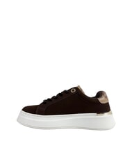 ALVIERO MARTINI PRIMA CLASSE GEO Adidași cu logo maro &icirc;nchis/bej geometric - Pantofi femei - 3