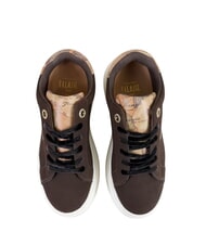 ALVIERO MARTINI PRIMA CLASSE GEO Adidași cu logo maro &icirc;nchis/bej geometric - Pantofi femei - 5