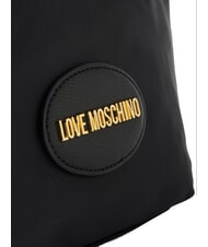 LOVE MOSCHINO CITY CORE Geantă mini cu curea de umăr negru - Genți femei - 3
