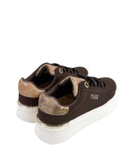 ALVIERO MARTINI PRIMA CLASSE GEO Adidași cu logo maro &icirc;nchis/bej geometric - Pantofi femei - 4