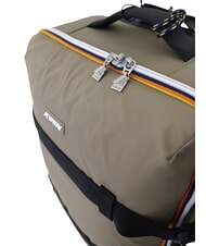 KWAY BLOSSAC  Cărucior pentru bagaje de m&acirc;nă impermeabil Armata Verde - Purpuriu Negru - Bagaje de m&acirc;nă - 4