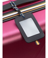 KWAY EUDOXIEUR LOGO Troler mediu, cu monogramă K-Way roșu dk - Trolere rigide - 3