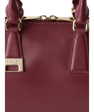 FURLA OLIVIA Geantă de m&acirc;nă cu curea de umăr măr roșu - Genți femei - 3