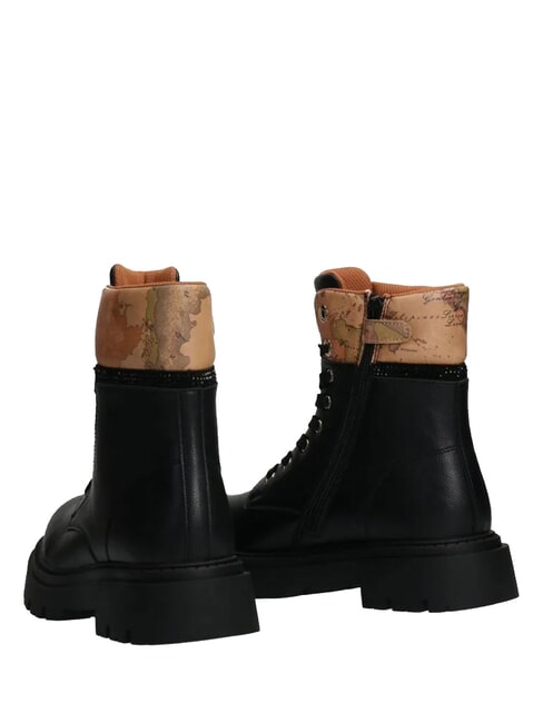 GEO Ghete cu toc de 5 cm ner / gebei - Pantofi femei
