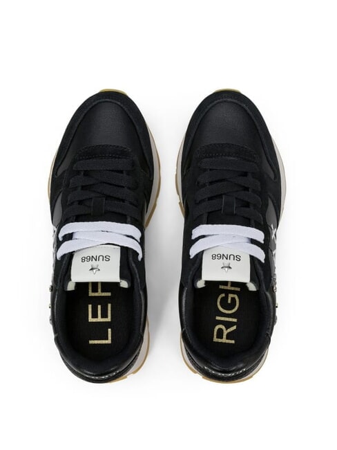 ALLY STUDS Adidași din piele negru - Pantofi femei