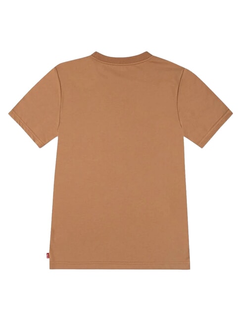 BATWING Tricou cu m&acirc;necă scurtă, bumbac pur Rodeo Brown - Tricou copil
