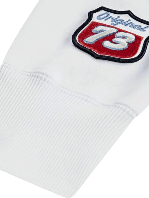RACE TO THE FINISH Tricou cu m&acirc;necă scurtă alb de alb - Tricou copil