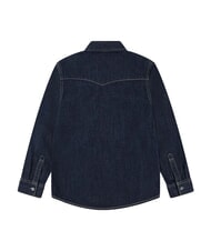 LEVI'S NEW BARSTOW Cămașă cu m&acirc;necă lungă gol &icirc;ntunecat - cămăși pentru copii - 2