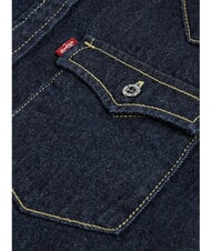 LEVI'S NEW BARSTOW Cămașă cu m&acirc;necă lungă gol &icirc;ntunecat - cămăși pentru copii - 3