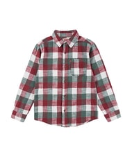 LEVI'S BUFFALO Cămașă de flanel cu m&acirc;necă lungă pară roșie - cămăși pentru copii - 4