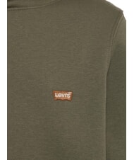 LEVI'S MINI BATWING Hanorac cu gluga verde intens al lichenului - Hanorac pentru bebeluși - 3