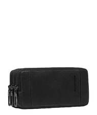 PIQUADRO CRONUS Geantă tip clutch cu portcard și m&acirc;ner negru - Genți femei - 2