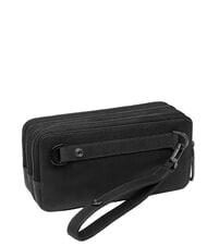 PIQUADRO CRONUS Geantă tip clutch cu portcard și m&acirc;ner negru - Genți femei - 4