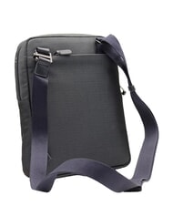 PIQUADRO P16 Geantă din piele mixtă, suport pentru iPad chevron albastru - Genți de umăr bărbați - 3