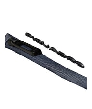 PIQUADRO WOLLEM Geantă din material cauciucat albastru - Genți de umăr bărbați - 5