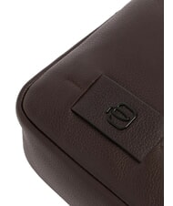 PIQUADRO W137 Geantă de piele MORO - Genți de umăr bărbați - 5