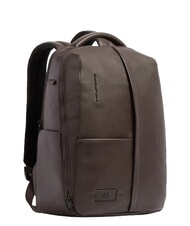 PIQUADRO RUSSEL Rucsac din piele pentru laptop de 15,6" - Rucsacuri pentru laptop
