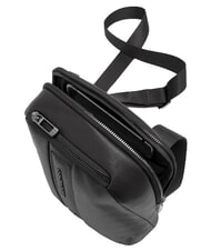 PIQUADRO W143 Geantă pentru iPad mini negru - Genți de umăr bărbați - 5