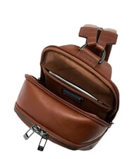 PIQUADRO VICTOR Rucsac din piele cu un singur umăr PIELE - Rucsacuri pentru laptop - 5
