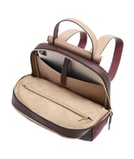 PIQUADRO CIRCLE Rucsac din piele vișiniu/roz - Genți femei - 4