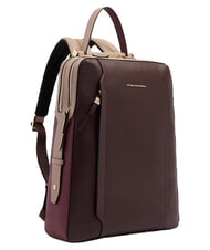 PIQUADRO CIRCLE Rucsac pentru laptop de 15,6" vișiniu/roz - Genți femei - 2