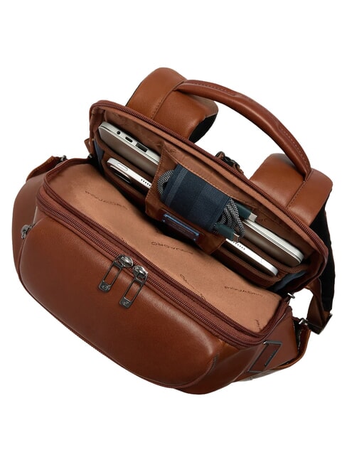 W143 Rucsac pentru laptop de 15,6" PIELE - Rucsacuri pentru școală și timp liber