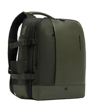 PIQUADRO W145 Rucsac de călătorie cu suport pentru laptop de 15,6" VERDE - Rucsacuri pentru școală și timp liber - 2