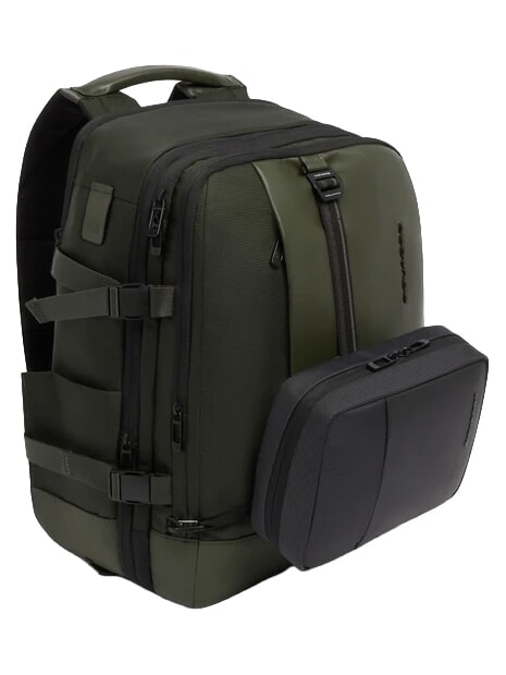 W145 Rucsac de călătorie cu suport pentru laptop de 15,6" VERDE - Rucsacuri pentru școală și timp liber