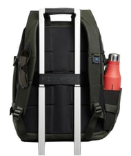 PIQUADRO W145 Rucsac de călătorie cu suport pentru laptop de 15,6" VERDE - Rucsacuri pentru școală și timp liber - 5
