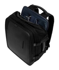 PIQUADRO W145 Rucsac de călătorie cu suport pentru laptop de 15,6" negru - Rucsacuri pentru școală și timp liber - 6