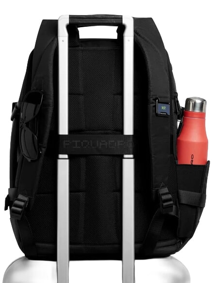 W145 Rucsac de călătorie cu suport pentru laptop de 15,6" negru - Rucsacuri pentru școală și timp liber