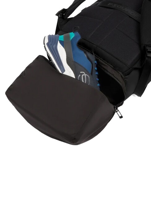 W145 Rucsac roll-top pentru laptop de 15,6" negru - Rucsacuri pentru școală și timp liber
