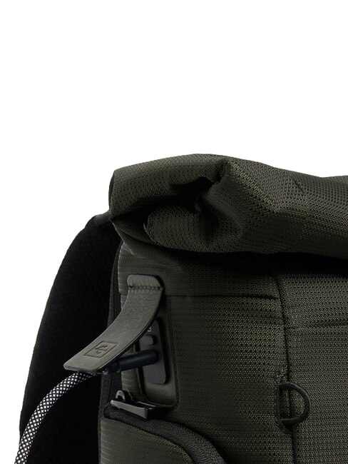 W145 Rucsac roll-top pentru laptop de 15,6" VERDE - Rucsacuri pentru școală și timp liber