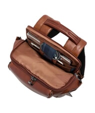 PIQUADRO W143 Rucsac de călătorie și suport pentru laptop de 14" PIELE - Rucsacuri pentru școală și timp liber - 4