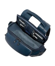 PIQUADRO W143 Rucsac de călătorie și suport pentru laptop de 14" albastru - Rucsacuri pentru școală și timp liber - 4
