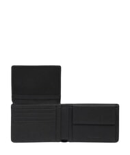 PIQUADRO CRONUS Portofel cu portofel pentru monede negru - Portofele bărbați - 5