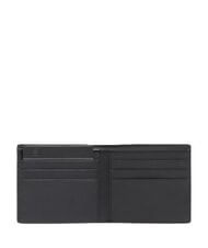 PIQUADRO W145 Portofel cu 5 compartimente negru - Portofele bărbați - 3