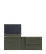 PIQUADRO W145 Portofel cu 7 compartimente VERDE - Portofele bărbați - 4