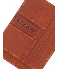 PIQUADRO W143 Portcard plat din piele PIELE - Portofele bărbați - 3