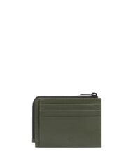 PIQUADRO W145 Suport pentru carduri cu 6 sloturi VERDE - Portofele bărbați - 2